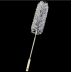 Extra-Long Retractable Duster with Extendable Rod Reusable Microfiber Brush